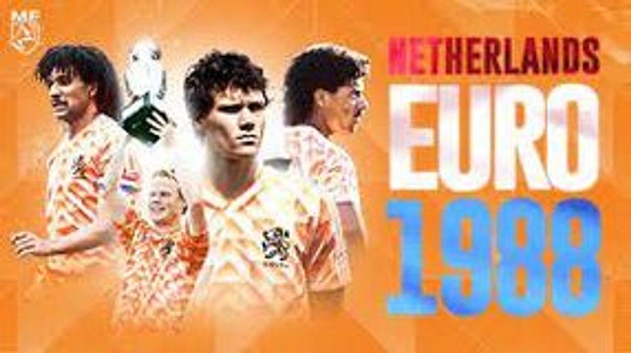 Gullit fête ses 61 ans ! Ruud Gullit, Marco Van Basten, Ronald Koeman ! Découvre le parcours de la plus belle génération des Pays à l'Euro 1988 ! 