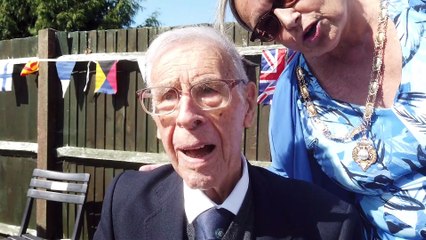 Celebrating Reginald Plowman's 100th Birthday 🎉 in Gosport
