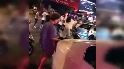 İstanbul'da tacizciye meydan dayağı kamerada