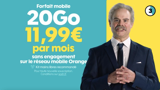 Arrêtez tout, Sosh ça veut dire...