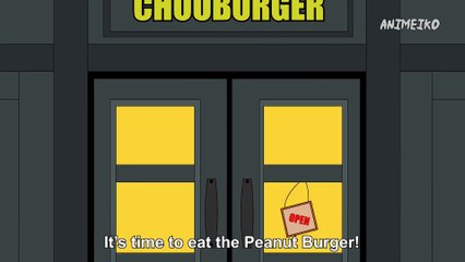 Anya cutely eating peanut burger [English Sub]