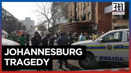 Over 70 dead in South African building fire