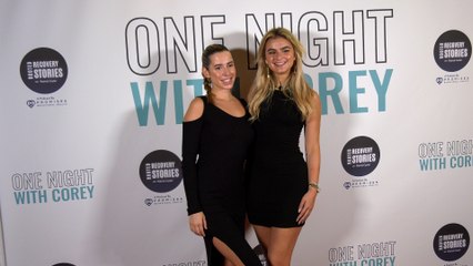 Juliana Martins and Renata Erickson "One Night with Corey" Comedy Show Red Carpet Event