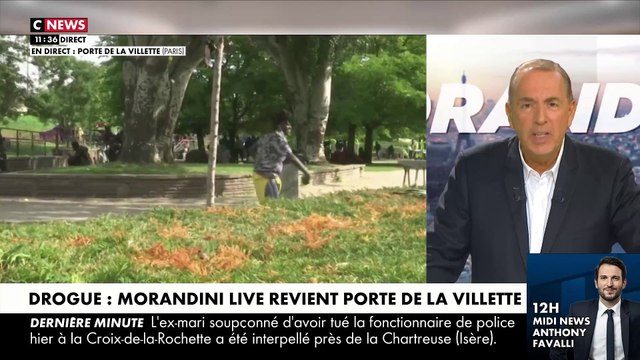 Toxicomanes à La Villette - Un commerçant craque en direct dans Morandini Live : Il faut que nos politiques se réveillent et se bougent ! Notre quartier est abandonné - Regardez