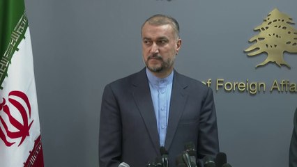 "لانريد للبنان سوى الخير".. وزير الخارجية الإيراني: واثقون بأن اللبنانيين قادرون على اختيار رئيس جديد  #العربية