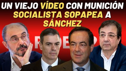 Un viejo vídeo con munición socialista sopapea sin piedad a Pedro Sánchez