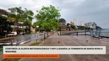 Continúa la alerta meteorológica y hoy llegaría la tormenta de Santa Rosa a Misiones