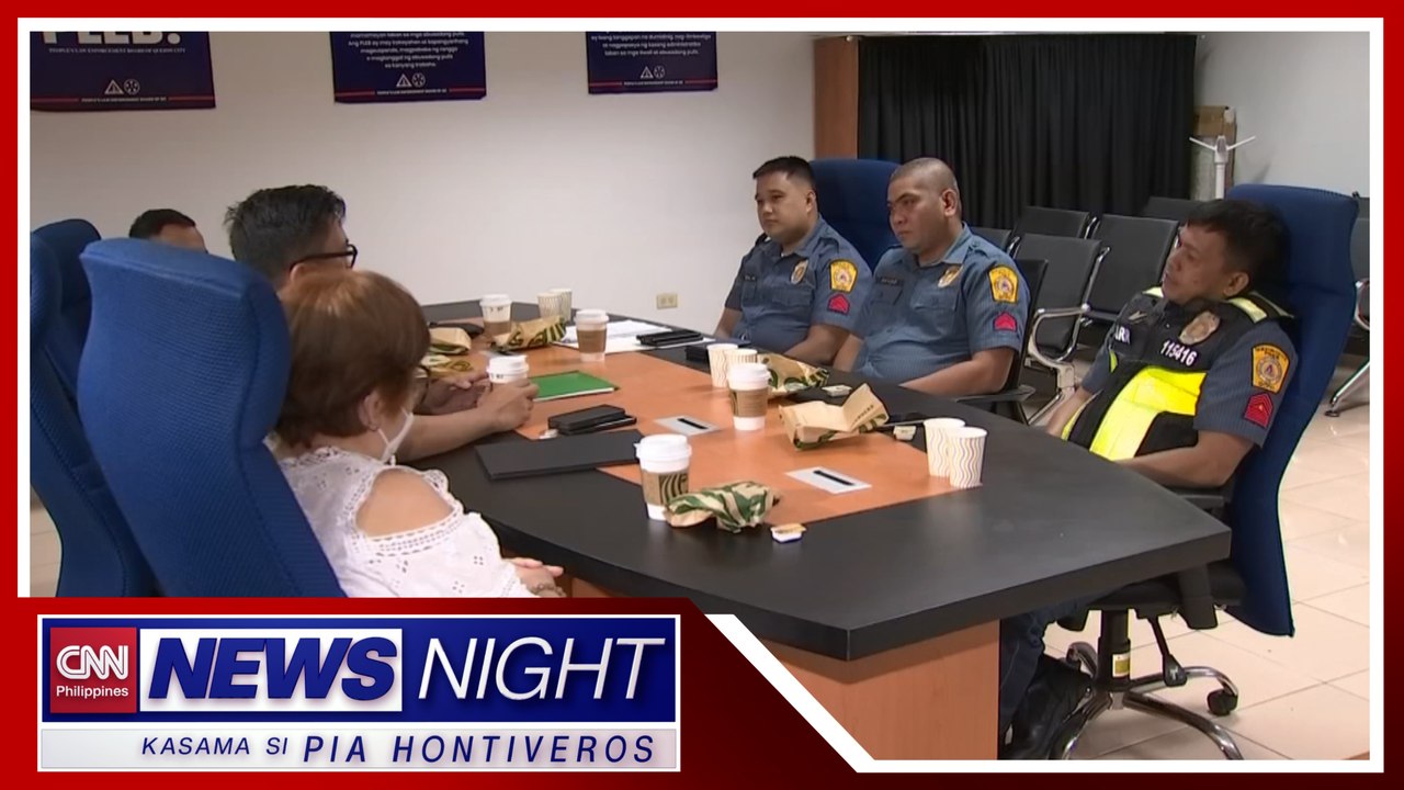Tatlong pulis na humawak ng road rage incident sa QC inireklamo | News Night