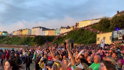 Ironman Wales competitors take to the sea for 2022 event