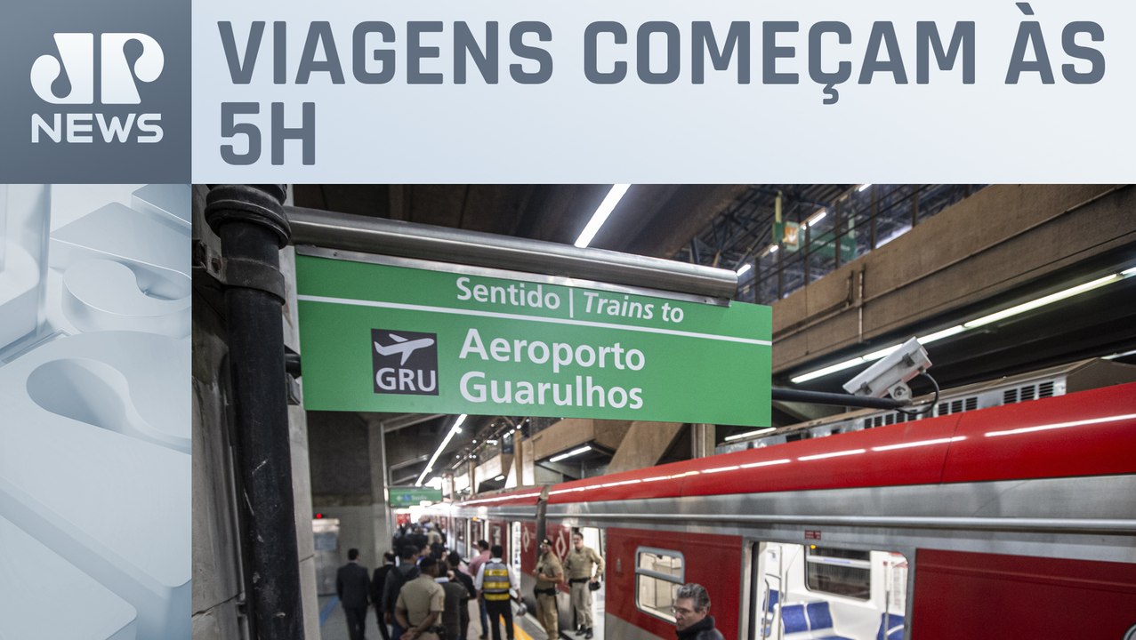 Expresso Aeroporto da CPTM, de São Paulo a Guar...