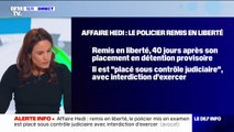 Affaire Hedi: le policier de la BAC remis en liberté