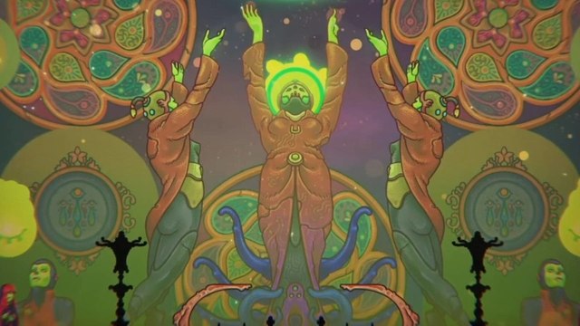 Dieses neue Sci-Fi-Metroidvania sieht aus wie ein psychedelisches Kunstwerk