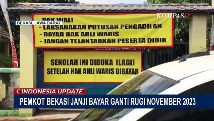 Download Video: Pemkot Bekasi Janji Bayar Ganti Rugi Lahan 3 SDN Bantargebang yang Disegel