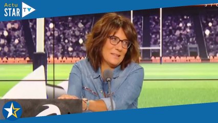 VIDEO Estelle Denis RMC victime d'un incident en direct  Il faut que ça tombe sur moi