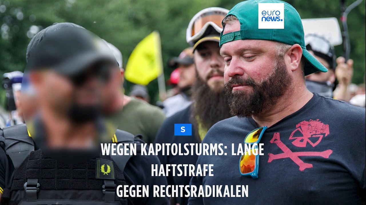 Sturm auf das US-Kapitol: Lange Haftstrafe gegen 'Proud Boys'-Anführer