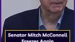 Senator Mitch McConnell Freeze again - TG Shorts
