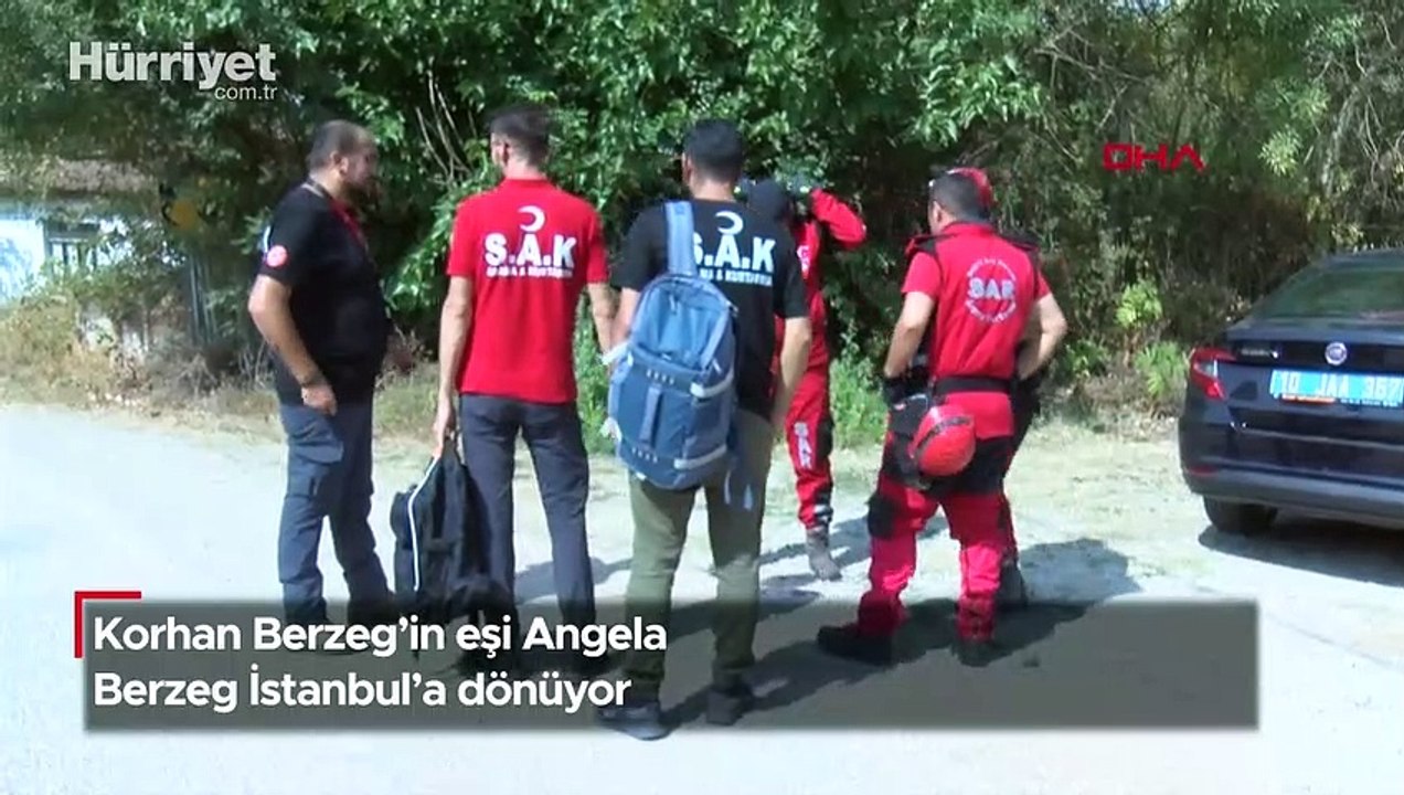 Korhan Berzeg'in eşi Angela Berzeg İstanbul'a dönüyor