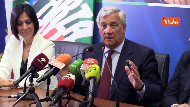 Tajani: Movimento 5 Stelle e PD si sono spostati molto a sinistra e si stanno sovrapponendo