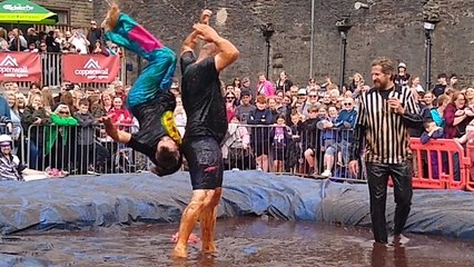 Check Out This GRAVY WRESTLING Sport