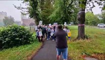 Wellingborough Walks protest September 1
