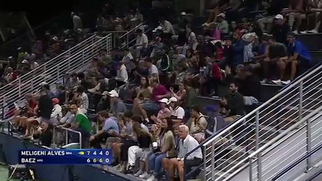 Sebastián Báez avanzó a al tercera ronda del US Open