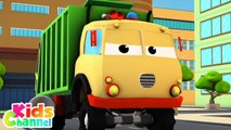 Frank The Garage Truck, Car Cartoon Videos - Kindergarten Songs & Nursery Rhymes For Babies