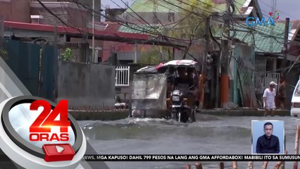 Ilang lugar sa Pampanga at Bulacan, baha pa rin | 24 Oras