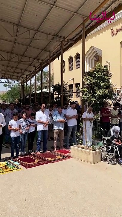 صلاة الجنازة على شقيق الفنان عمرو عبد الجليل
