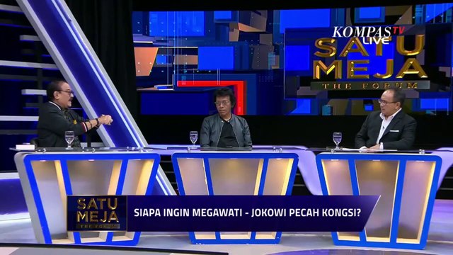 Silang Pendapat! Andre dan Adian, Andre: Pak Prabowo Banyak Belajar dari Jokowi | SATU MEJA