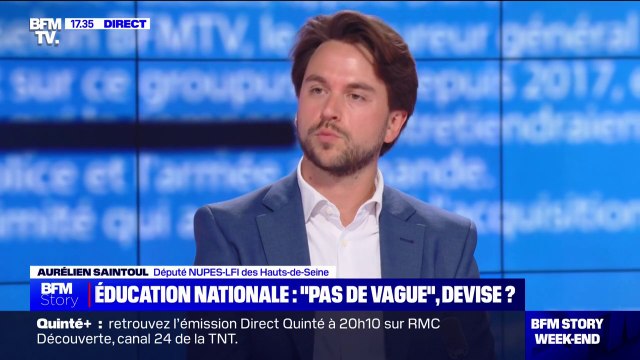 Interdiction de l'abaya à l'école: Ça jette la suspicion envers toute une catégorie de personnes dans ce pays, sous prétexte qu'elles seront plus noires, plus basanées ou d'origine maghrébine , affirme Aurélien Saintoul (LFI)