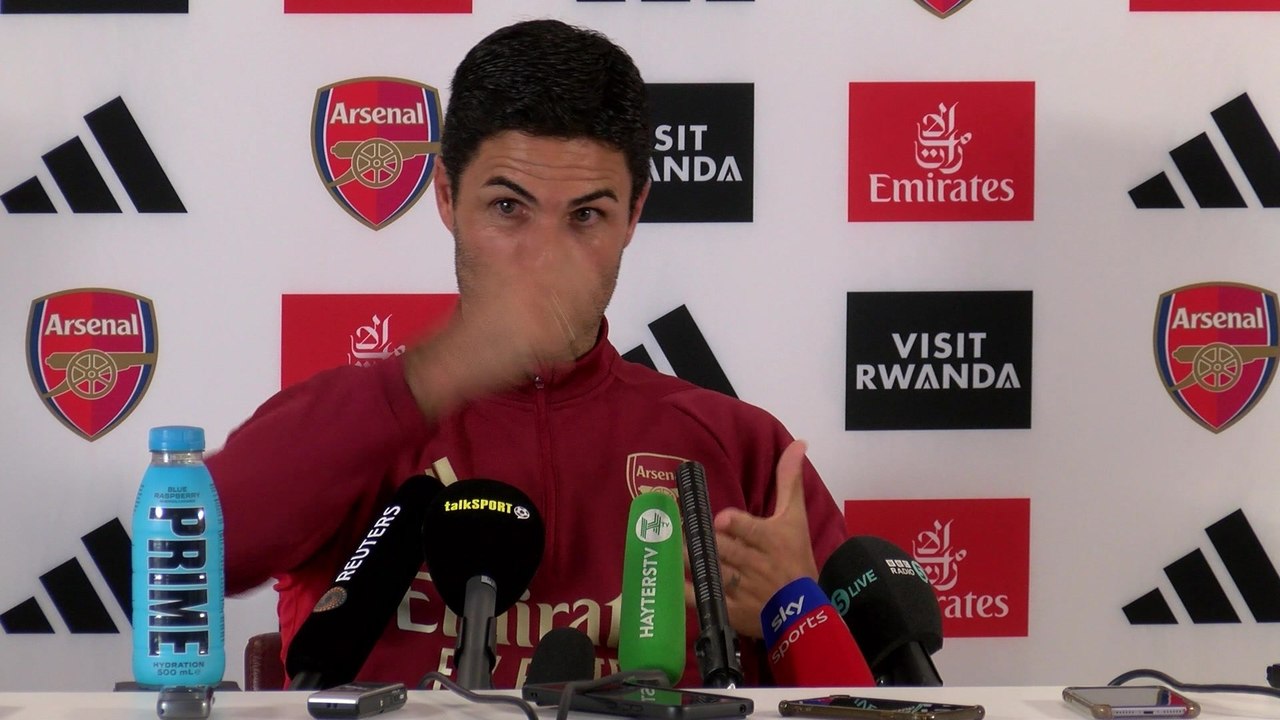 Arteta on Arsenal Champions League group, transfers and Man Utd (full presser)