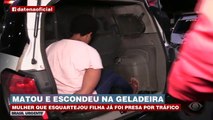 Mulher que matou filha já foi presa por tráfico de drogas