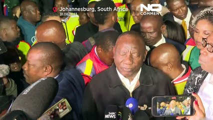 Johannesburg, uno dei peggiori incendi di edifici al mondo