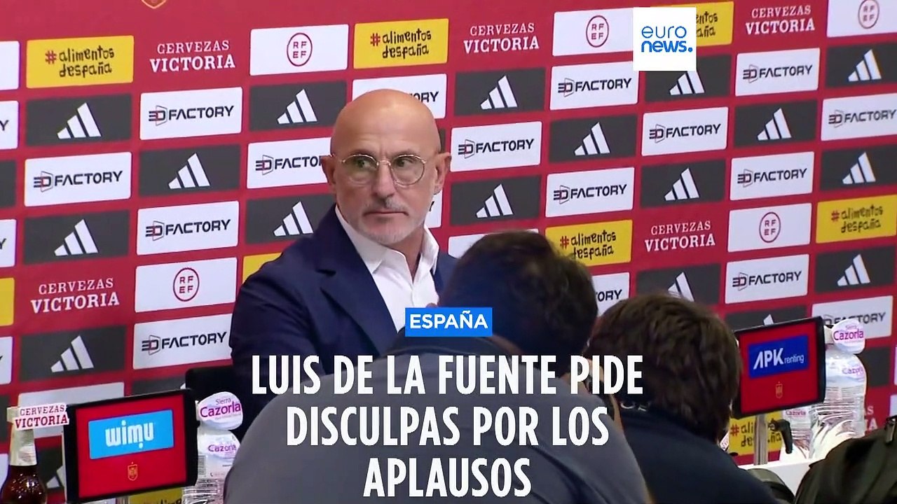 Luis de la Fuente pide disculpas por sus aplausos a Rubiales: "Me vi superado"