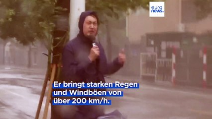 Saola kommt: Hongkong in Angst vor dem schwersten Taifun seit 70 Jahren