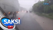 Malakas na pag-ulan, naranasan sa Bataan | Saksi