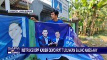 Kecewa, Kader Demokrat di Sejumlah Wilayah Turunkan Baliho Anies-AHY