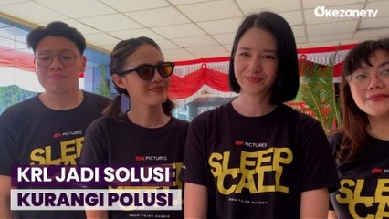 Laura Basuki dan Della Dartyan Naik KRL, jadi Solusi Kurangi Polusi Kendaraan Bermotor di Ibukota