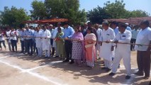 District level Olympic Games started, players showed their strength