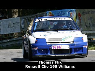 Скачать видео: Bergrennen osnabrück 2007 thomas flik Renault Clio 16s Williams 100octane