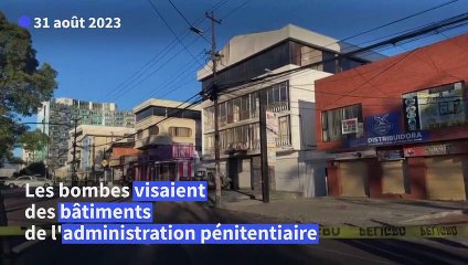 Voitures piégées, forces de l'ordre pris en otage: l'Equateur secoué par une vague de violence