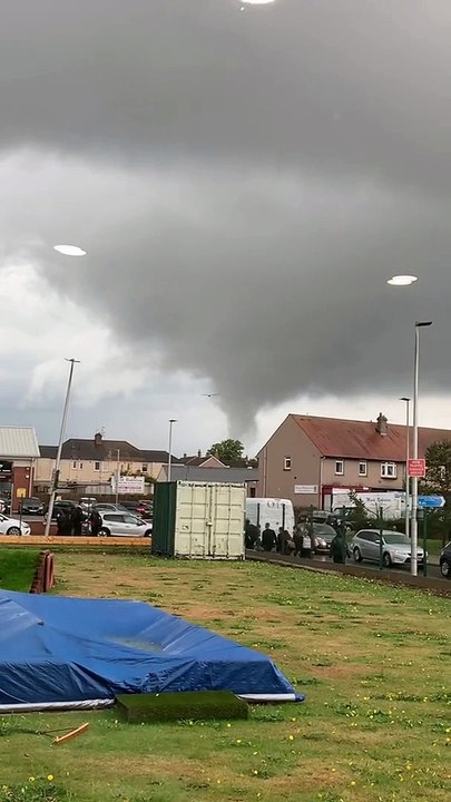 Devastating Chaos: Massive Tornado Strikes City Center! #extremeweather