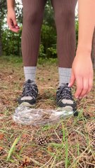 NEW invention from the FOREST GIRL #camping #survival #bushcraft #outdoors #marusya #shiklina