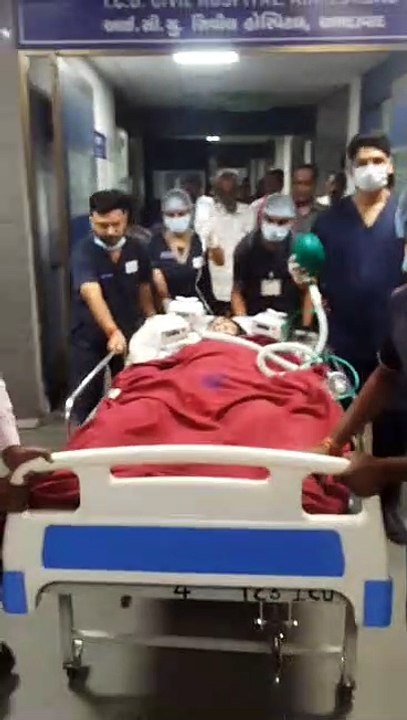 Video... अहमदाबाद: सिविल अस्पताल में ब्रेन डेड मरीज की दो किडनी का दान