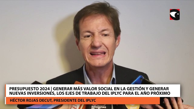 Presupuesto 2024 | Generar más valor social en la gestión y generar nuevas inversiones, los ejes de trabajo del IPLyC para el año próximo