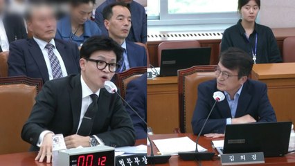 한동훈-김의겸, 이번엔 '한동훈 미국 출장비' 공방 / YTN