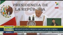 Presidente de México destaca lucha anticorrupción durante quinto informe de gobierno
