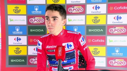 Tour d'Espagne 2023 - Lenny Martinez : “It’s too much and very good to finally have this red jersey”