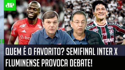 "Pra mim, esse Inter x Fluminense na SEMIFINAL da Libertadores vai..." JOGAÇO PROVOCA DEBATE!