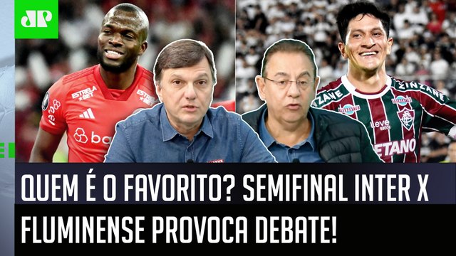 Pra mim, esse Inter x Fluminense na SEMIFINAL da Libertadores vai... JOGAÇO PROVOCA DEBATE!
